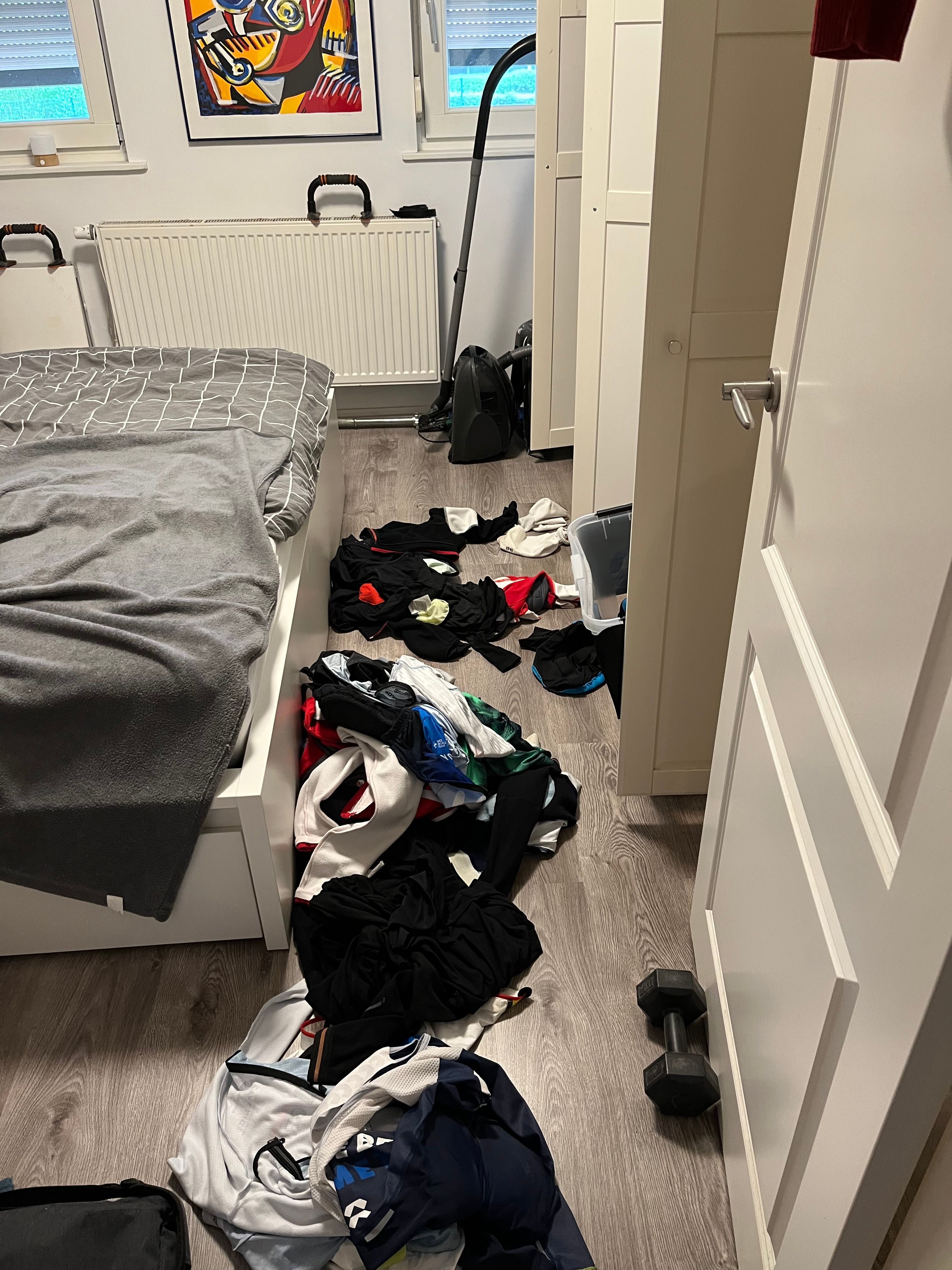 POV: my bedroom.