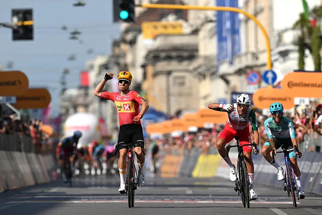 Dversnes took the win: (credit to Getty Images).