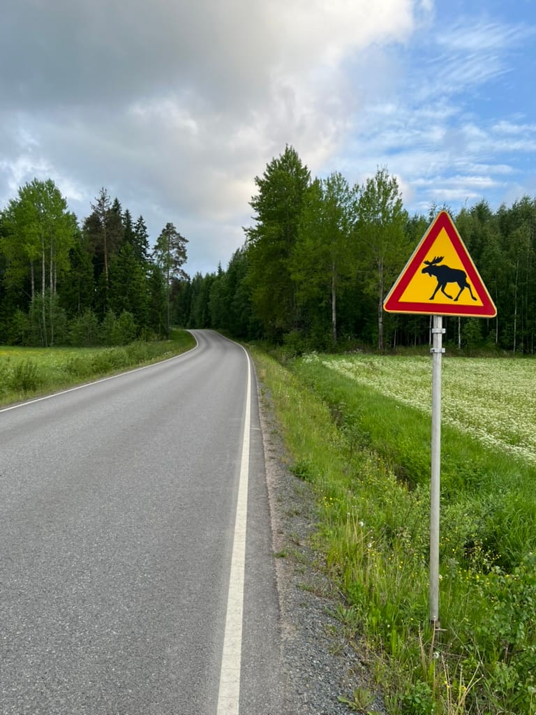 Enkel in Finland.