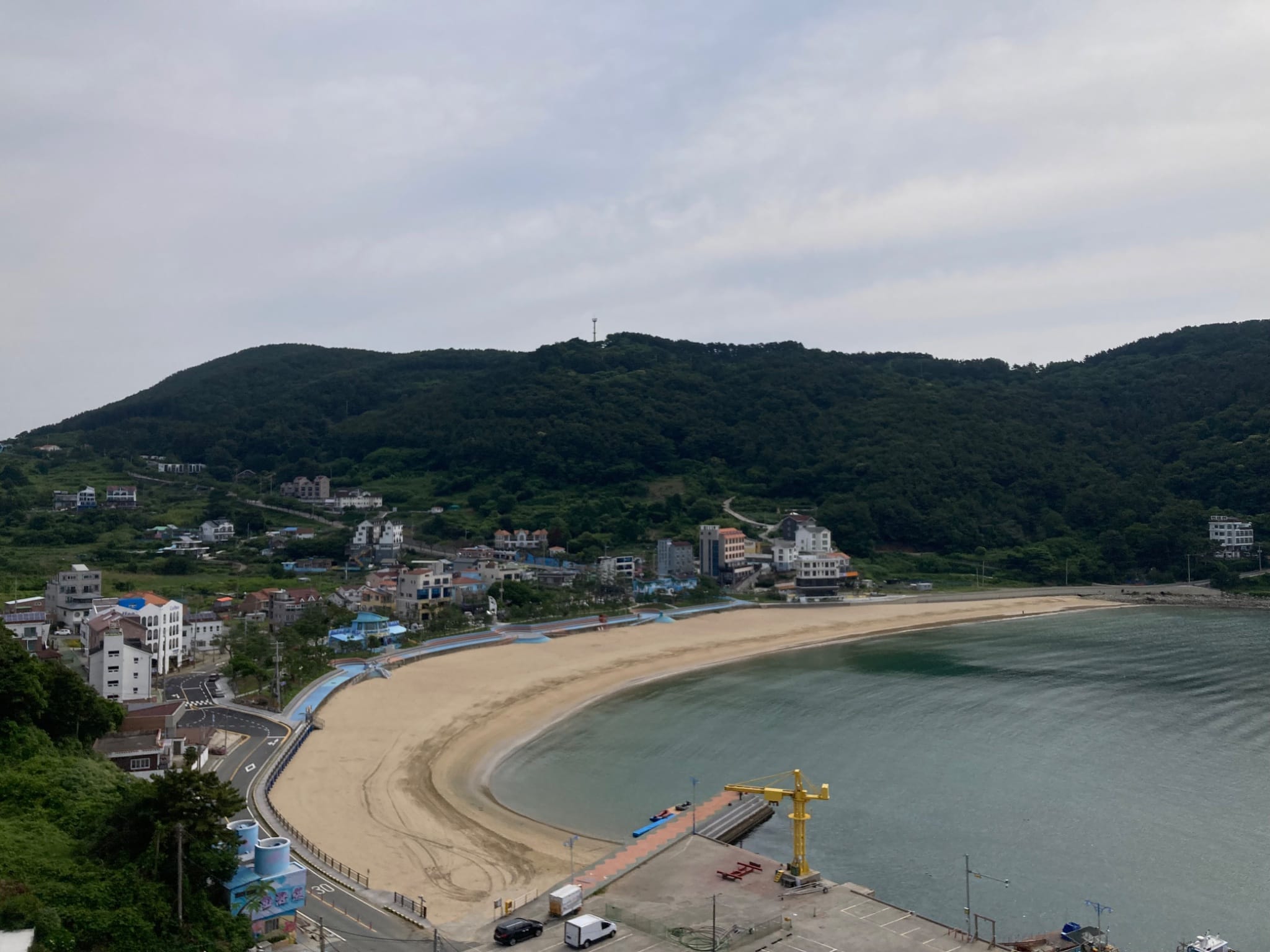 Sand beaches in South Korea
